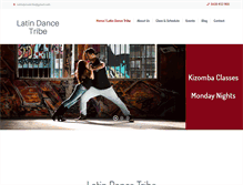 Tablet Screenshot of candeladance.com.au